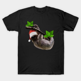 Funny Soth, Xmas Santa Hat, Christmas Animal T-Shirt